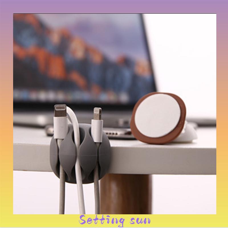 HOTSALE Cable Reel Organizer Desktop Clip Cord Management Headphone Wire Holder TN