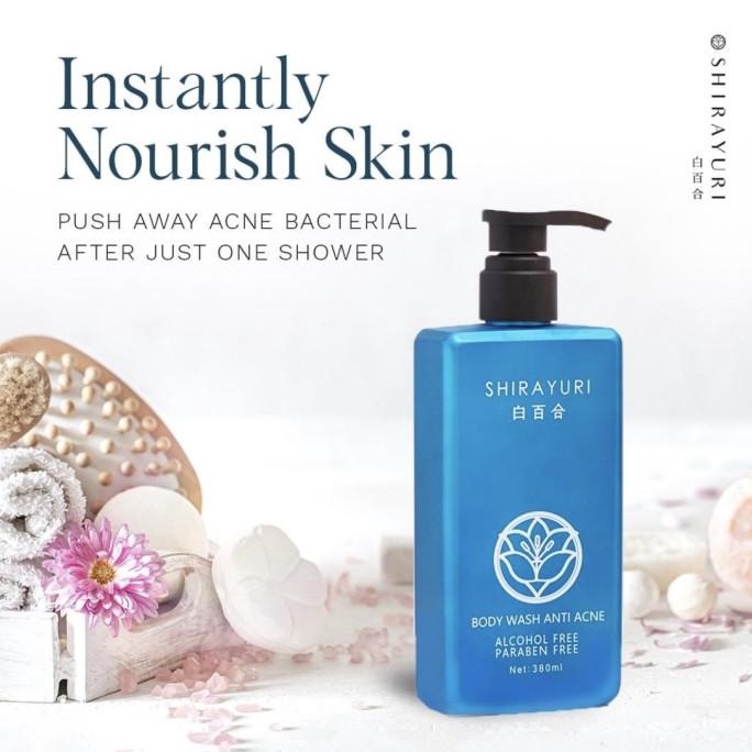 [COD] SHIRAYURI BODY WASH ANTI ACNE TERBATAS Kode 1153