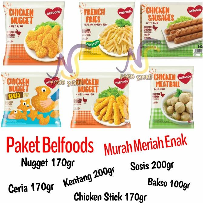 

PROMO Belfoods Nugget Kentang Sosis MURAH