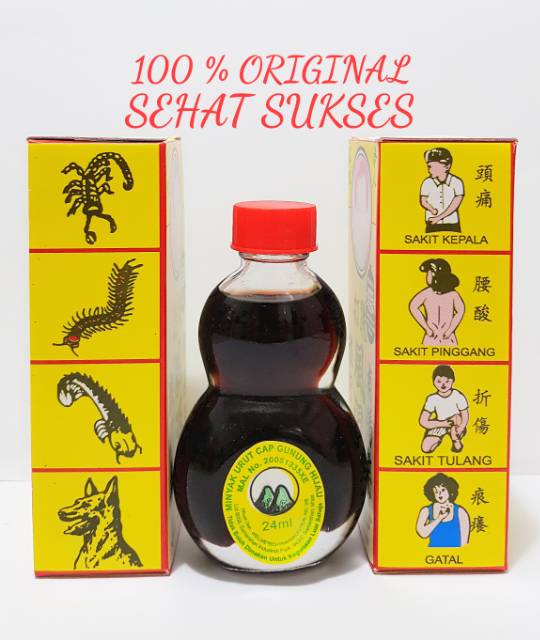 Minyak Urut Asai Cap Gunung Hijau