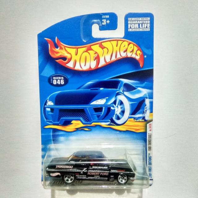 hot wheels ford thunderbolt 2001