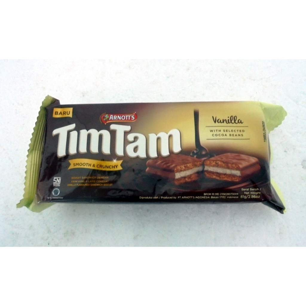 

ARNOTTS TIM TAM VANILLA 81G