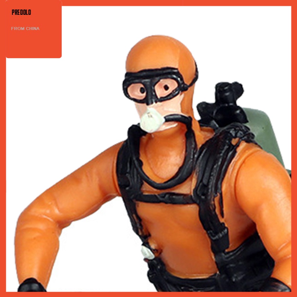 [In Stock] Realistic Miniature Diver Figure Diving Ornaments Aquarium Decor Accessories