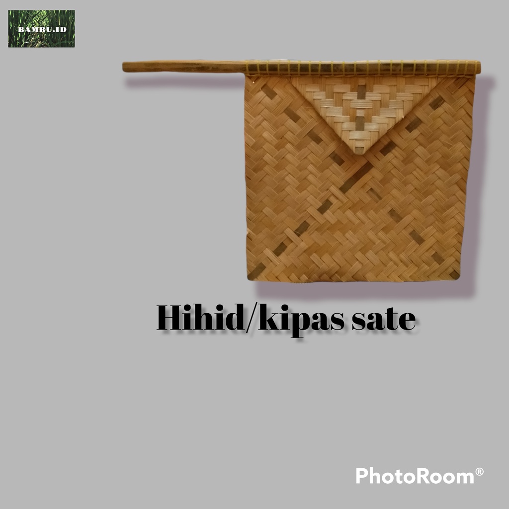 Hihid / Kipas Bambu untuk Kipas Akeul Nasi, Bakar Sate, Jagung dll dari Anyaman Bambu./Kipas Bambu s
