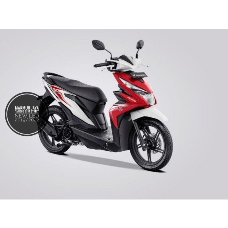 Cover Tutup Pelindung Tameng Knalpot Honda Beat Deluxe New Street 2020-2022