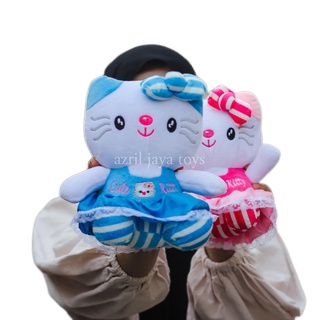 Boneka Hello Kitty Cute Pake Baju Pink