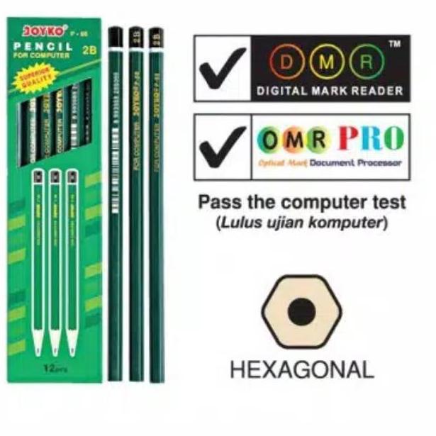 

(Z3W8) ☆ [Set] 1 pack Pensil Joyko 2B //Pasti@murah