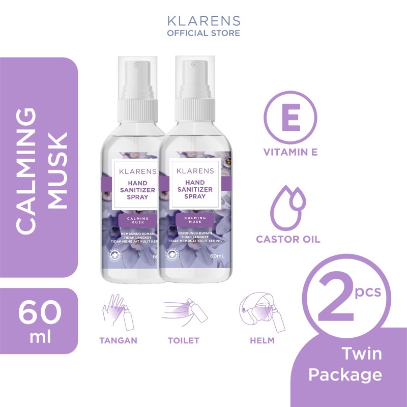 Klarens Hand Sanitizer Spray Classic