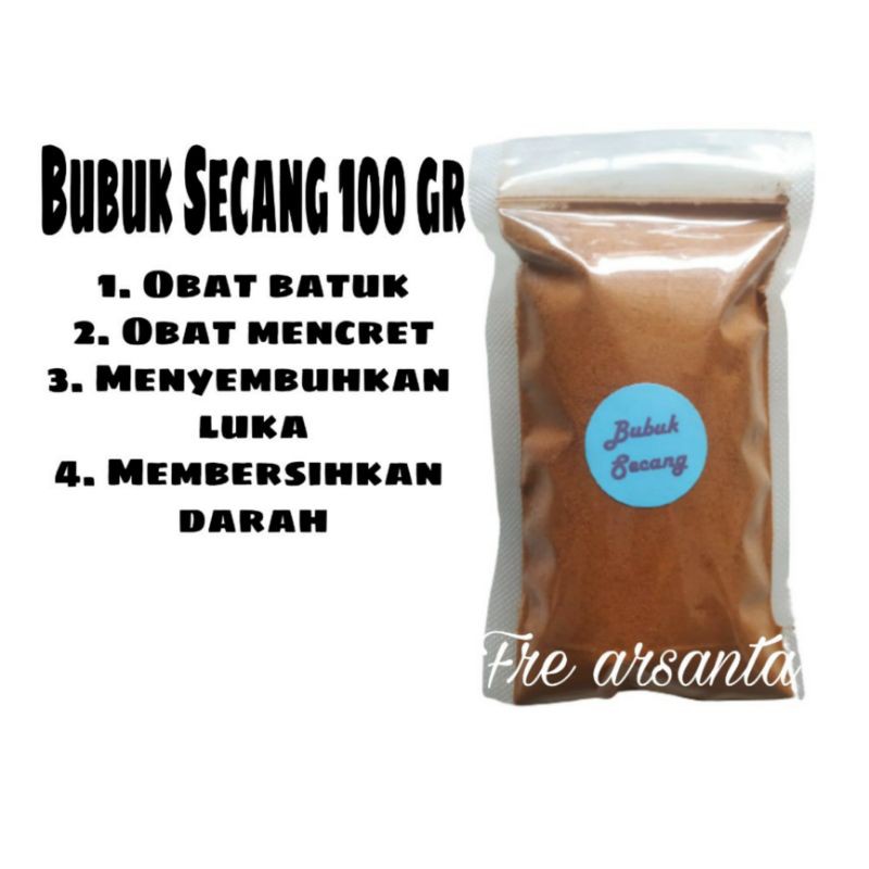 

BUBUK Kayu Secang 100 gr Murni Obat Serbaguna Jamu Herbal