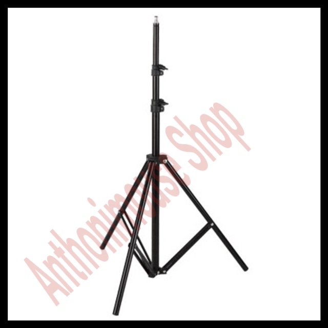 LIGHT STAND PORTABLE TRIPOD 2M / 200 CM FOR STUDIO LIGHTING / RING LIGHT FREE TAS & HOLDER U