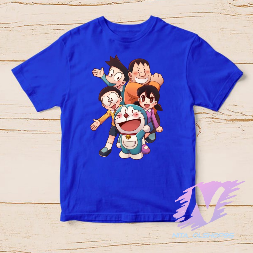 kaos doraemon terbaru baju kaos anak sinema doraemon