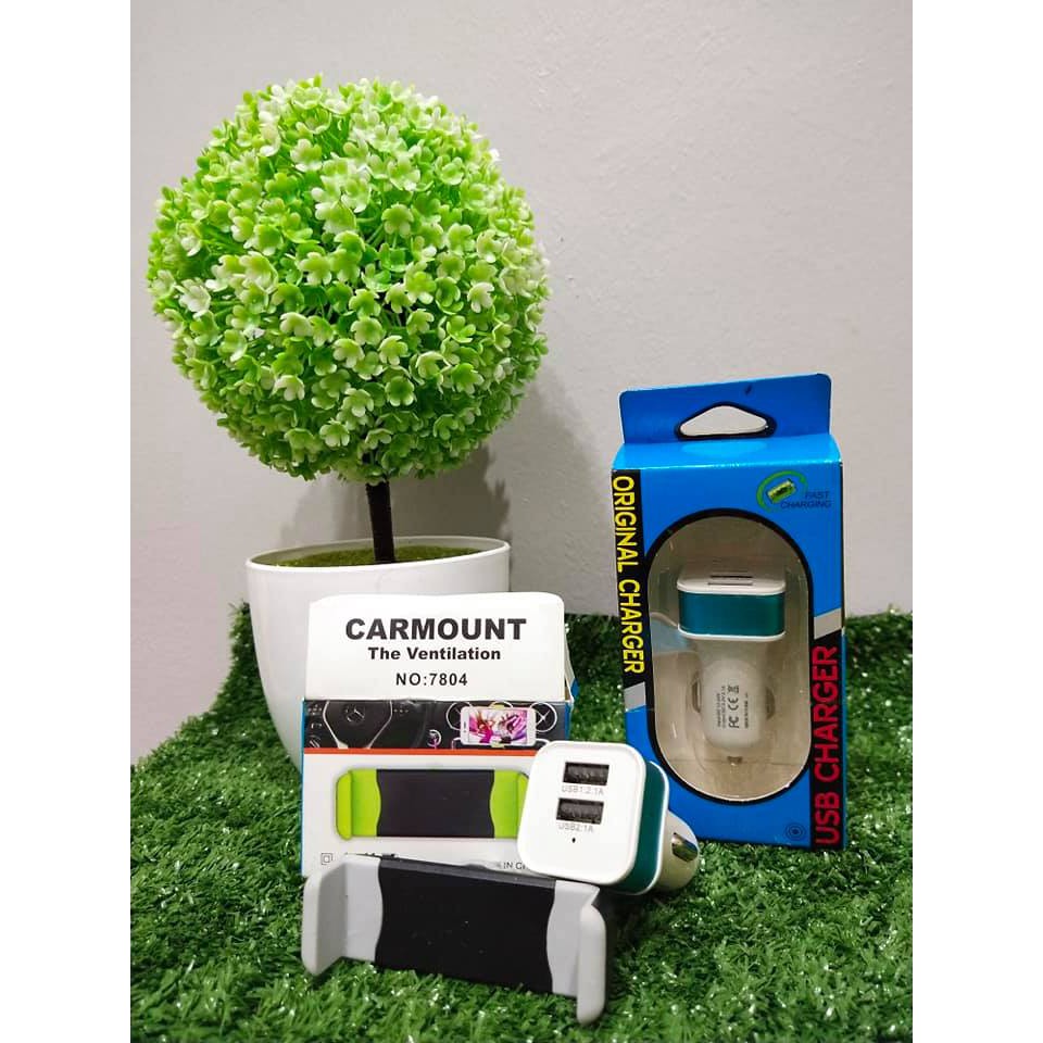 Charger Mobil - Holder Hp - Charger USB Port