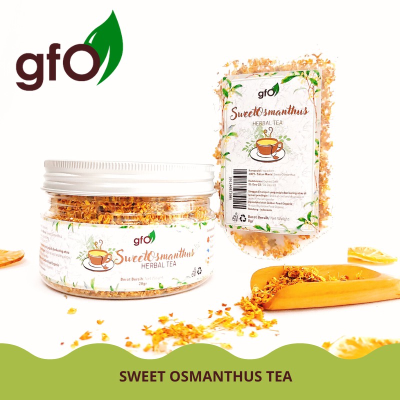 

Teh Bunga Sweet Osmanthus / Sweet Osmanthus Tea / Tisane / Artisan Tea / Flower Tea / Teh Bunga / Tea Blend GFO