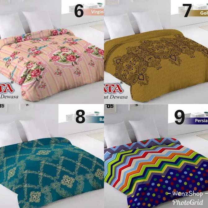 Selimut Bulu Dewasa Fata Halus Lembut Ukuran 200 X 220 Motif Minimalis