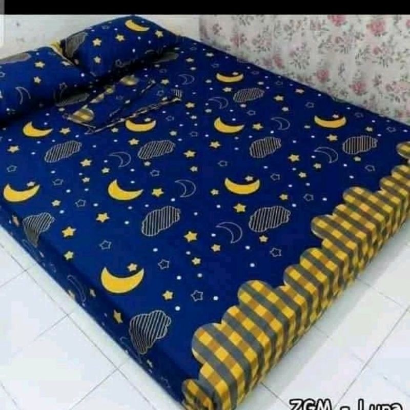 sprei karet sudut ukuran king suze  200x200x15 20,25,30