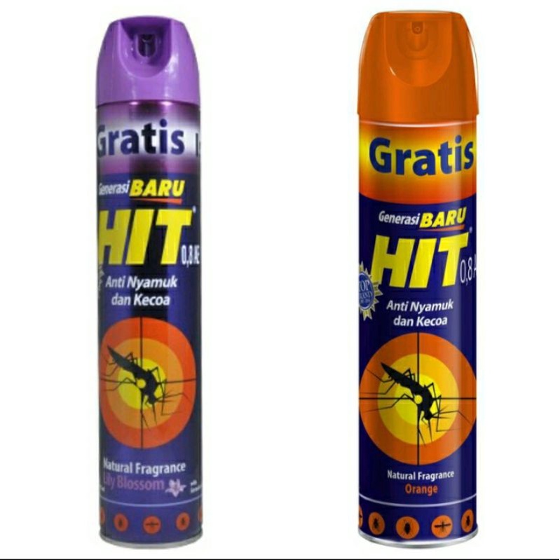 hit spray 600 ml + 75 ml + sabun saniter 70 Gr