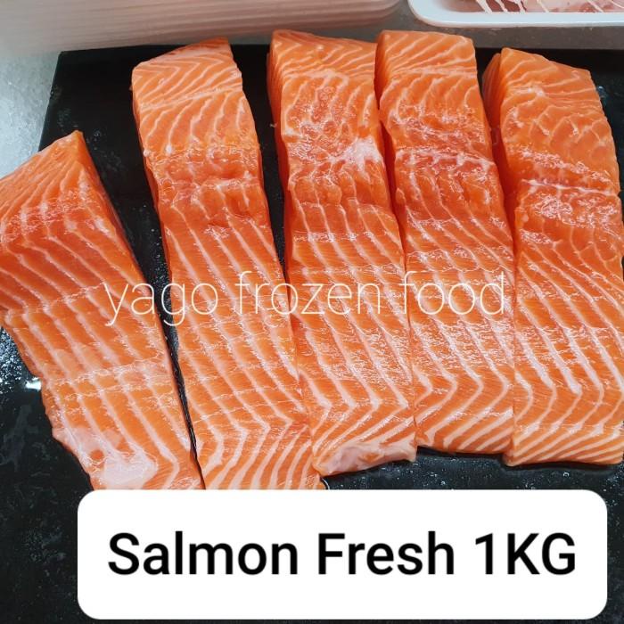 

Makanan Beku | Fillet Salmon Trout Fresh 1Kg \ Salmon Paket 1Kg \Salmon Fresh Trout