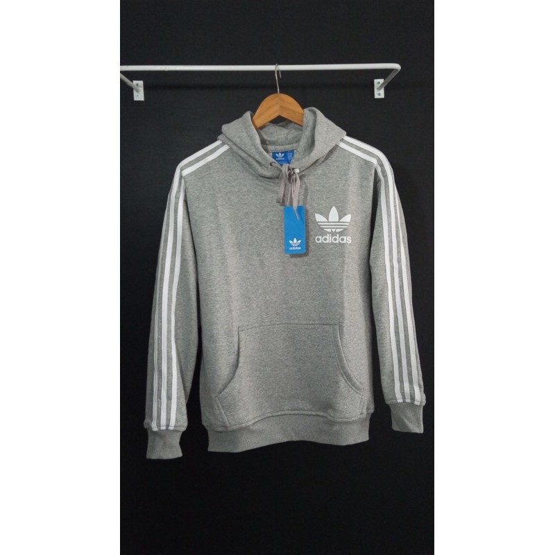 Sweater hoodie adidas 3 stripes