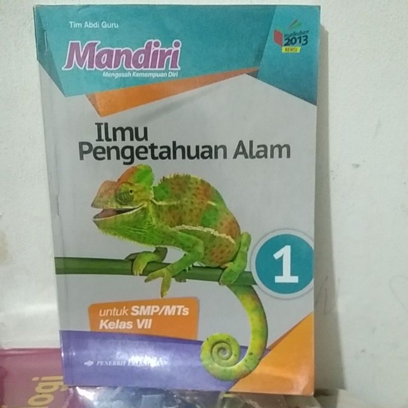 buku mandiri IPA SMP kelas 1-7 penerbit Erlangga