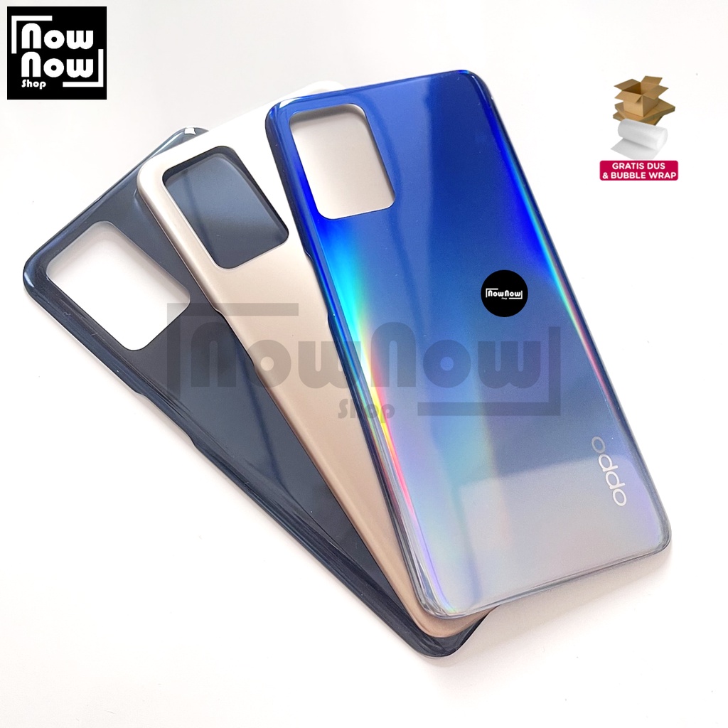 Backdoor Tutup Belakang Baterai Oppo A54 2021 CPH2239 Backcover Back Casing Cover Belakang Back Case Kesing