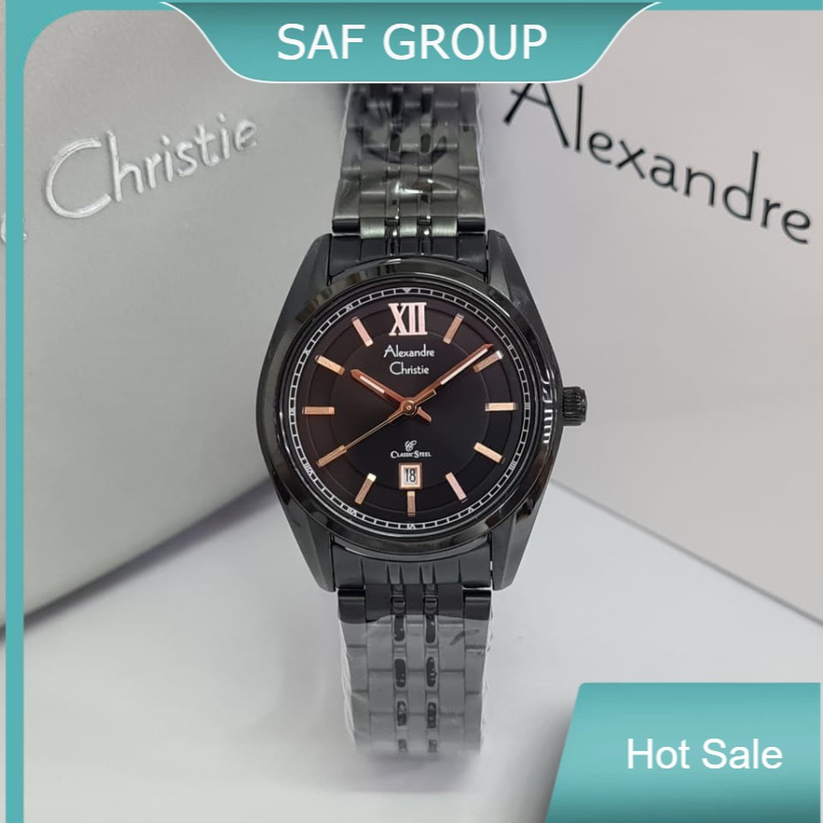 JAM TANGAN WANITA ALEXANDRE CHRISTIE AC 8501 / AC8501 ORIGINAL by plp