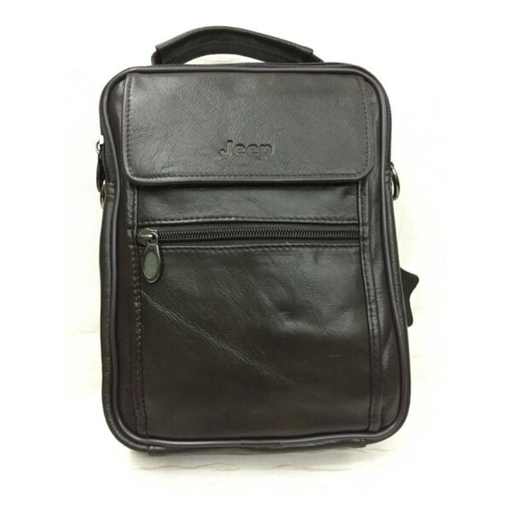 Paling Murah Tas Slempang Jeep Kulit Asli