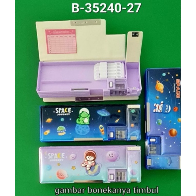 

tempat pensil timbul xiaolingjing B-35240