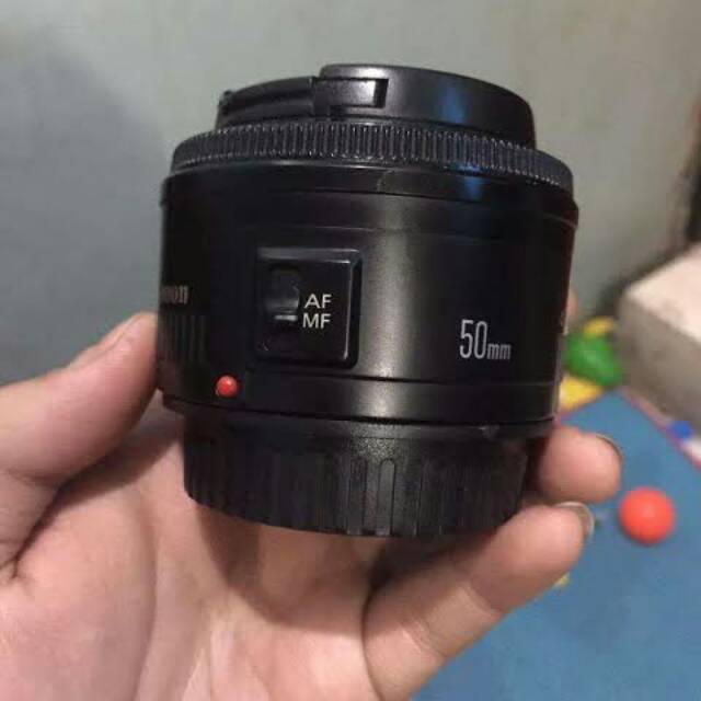 Lensa fix canon 50mm f1.8