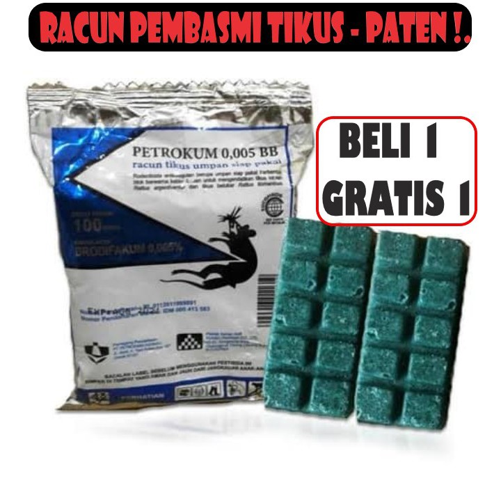 Jual Beli Gratis Racun Tikus Mati Kering Petrokum Racun Pembasmi