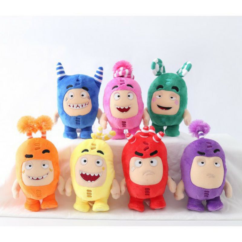 Boneka Oddbods Bahan Yelvo Tinggi 35cm Berlabel SNI