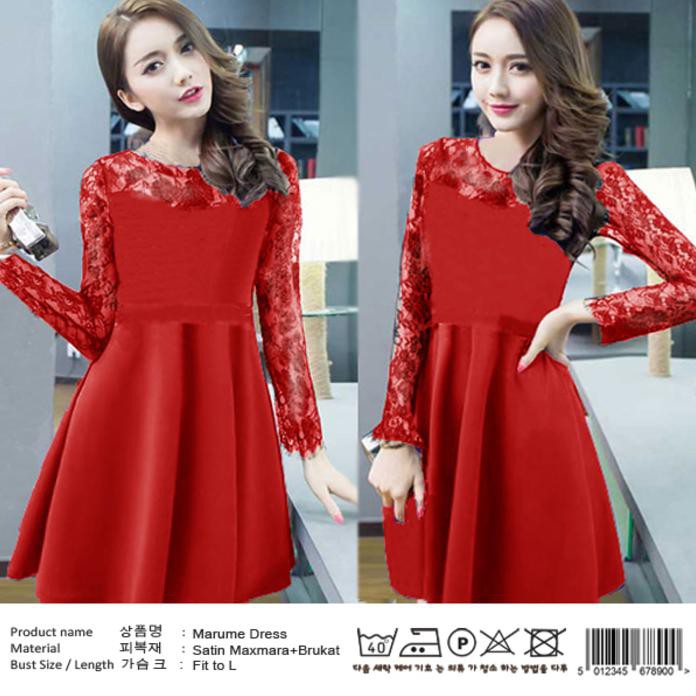 Promo Marume Dress Lexoir Baju Grosir Tanah Abang