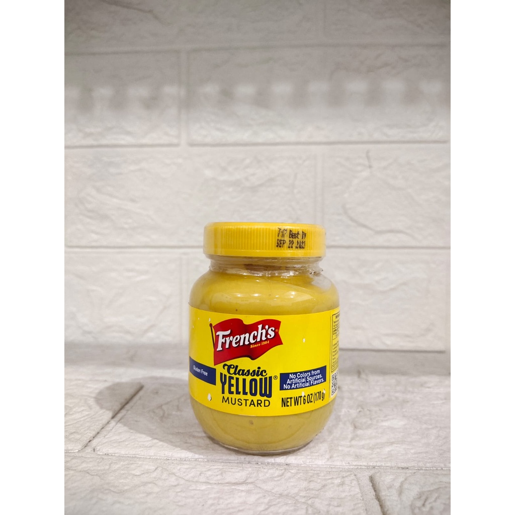 

French Mustard 6oz -170gr exp 05.2026