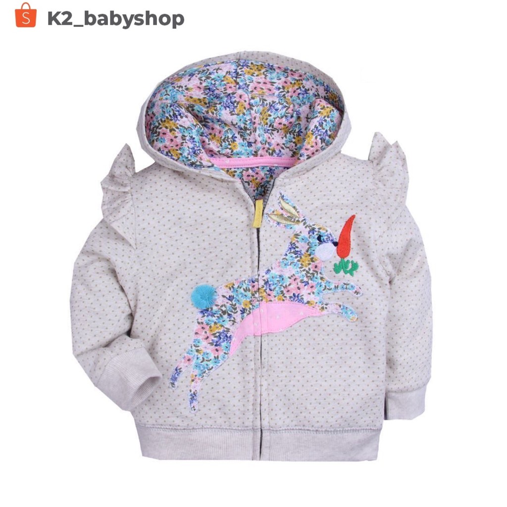 BABY K2 - BABY JAKET HOODIE MOTIF GIRL KODE 00010