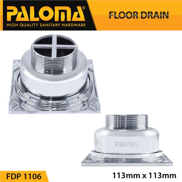 Floor Drain Paloma FDP 1106 Lubang Saringan Air Lantai Mandi Anti Serangga Kecoa Tikus Anti Bau