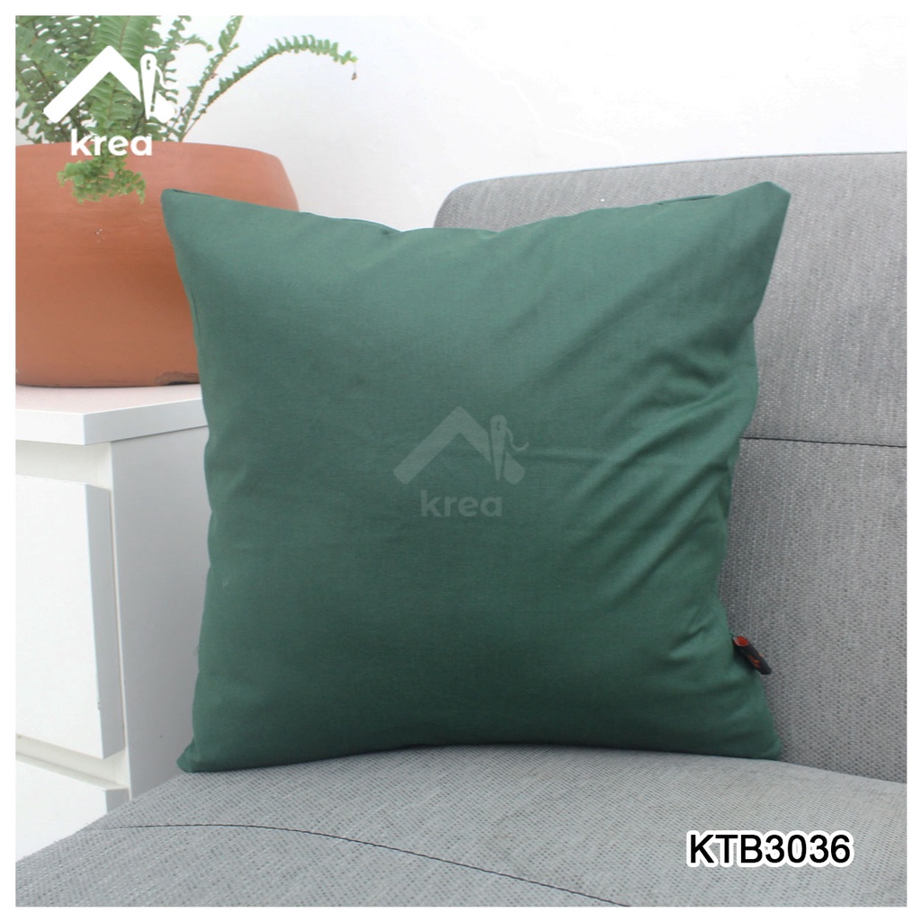 Sarung Bantal Sofa Polos 30x50, 40x40, 45x45, 50x50, 60x60, 70x70  KTB3036