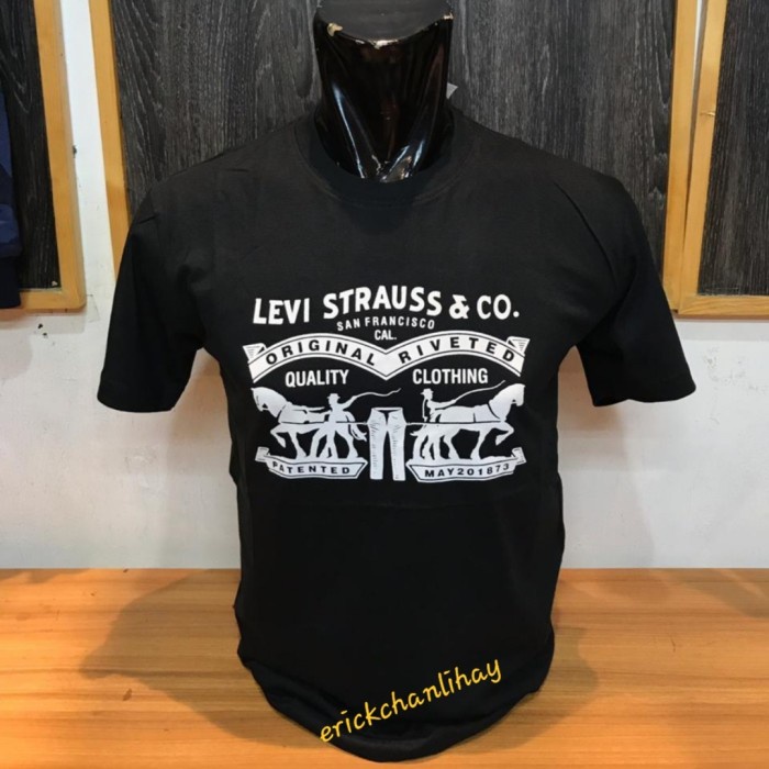 kaos oblong levis import original