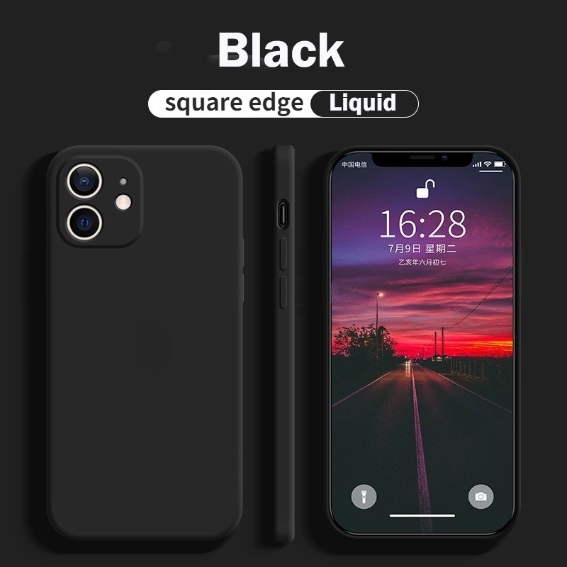 Rubik's Cube Ultra Thin Phone Case Compatible for IPhone 11 12 13 Pro X XR XS Max Simple Full Silicone Cover