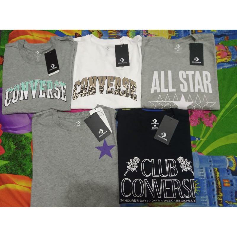 tshirt converse varsity leopard print