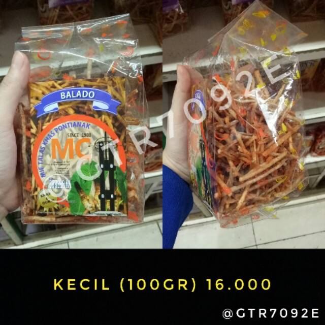 

[MC] 100gr Stik Mie Talas Khas Pontianak (oleh-oleh Pontianak)