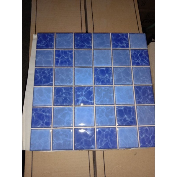keramik 30x30 roman kolam renang datlantik mix