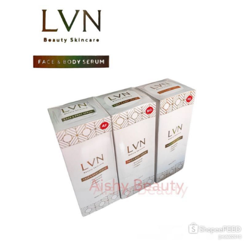 LVN BEAUTY SKINCARE FACE & BODY SERUM BODY LOTION