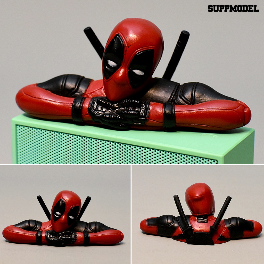 Action Figure Model Kartun Deadpool X-men Untuk Dekorasi