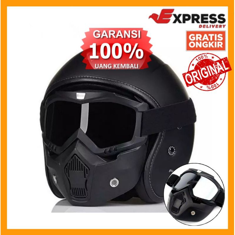 Masker Kacamata Helm Dewasa Airsoftgun