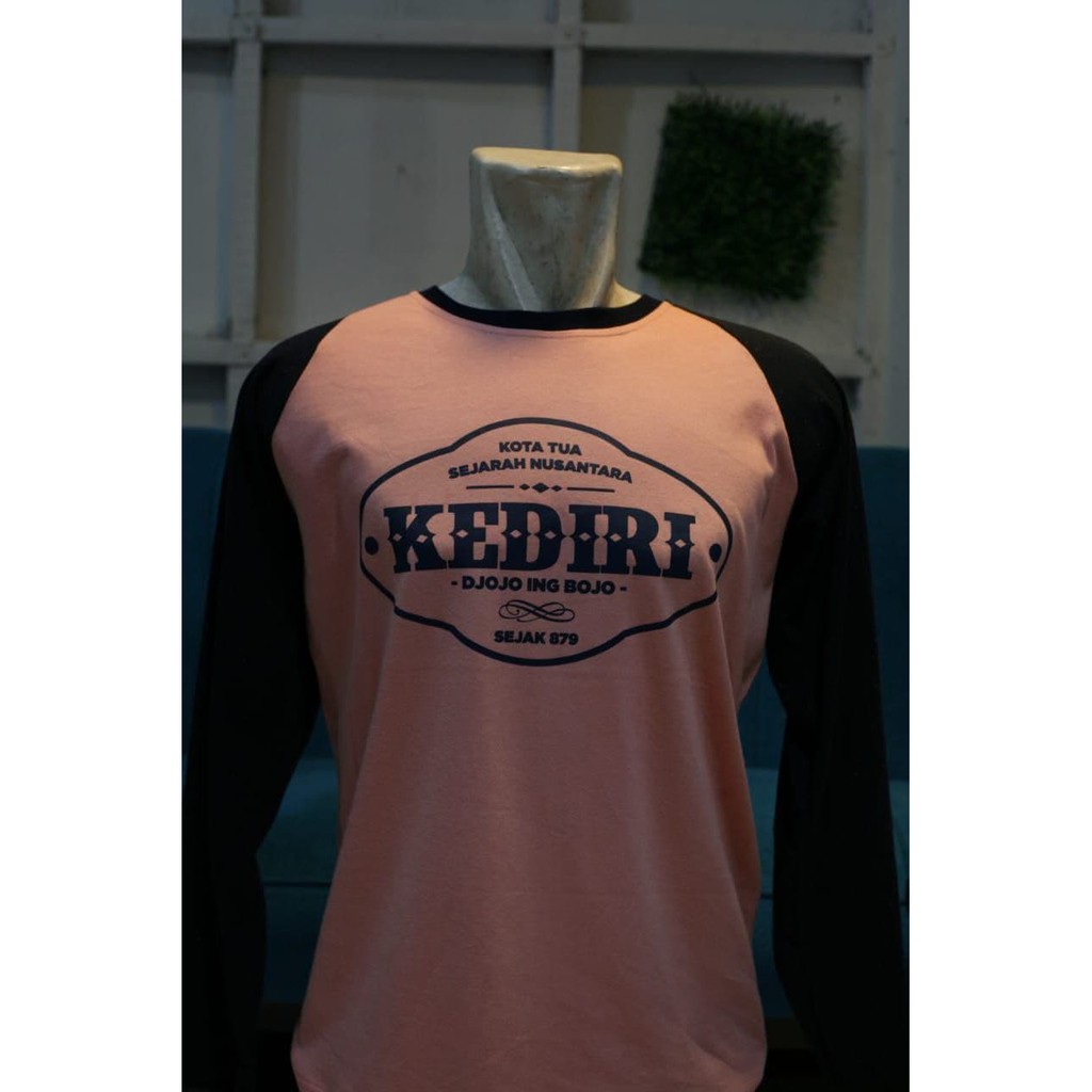 kaos raglan ory by gaplek /kaos kediri/kaos lengan panjang