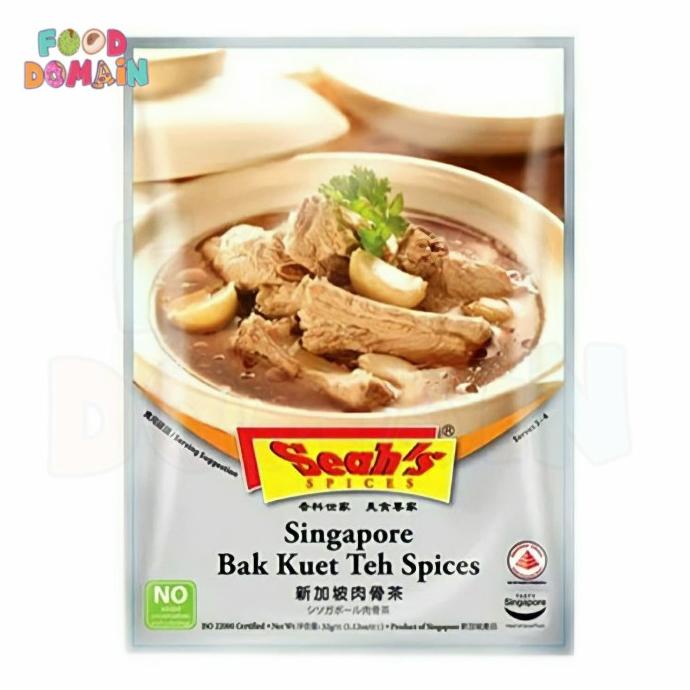 

] Seah 's Singapore Bak Kuet Teh Spices - 32gr - Bumbu Bak Kut Teh