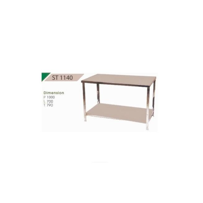 TROLLEY TABLE RAK MEJA SERBAGUNA ROYAL KITCHEN SET STAINLESS ST 1140 ST1140