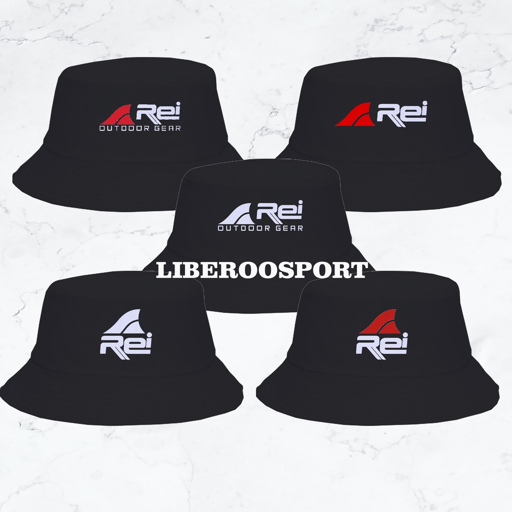 Topi Bucket / Topi Bucket Rei / Topi Rei / Bucket Hat / Topi Pria Wanita Dewasa Premium
