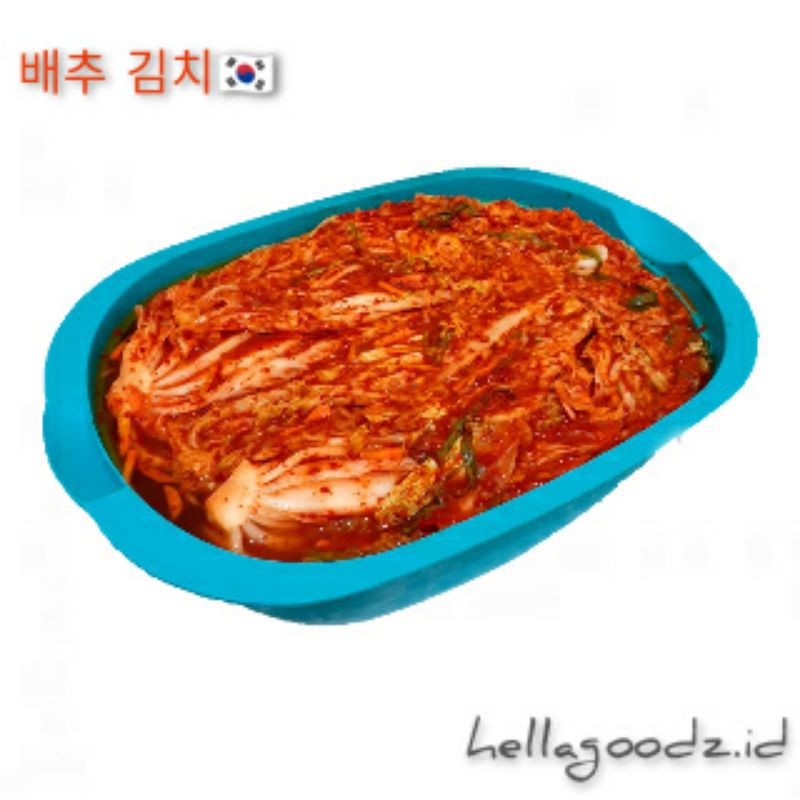 

KIMCHI SAWI KOREA HALAL FRESH HOMEMADE 250GR (BAECHU KIMCHI)