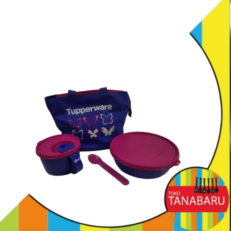 Tupperware Delight Set / tempat Makan Anak Set