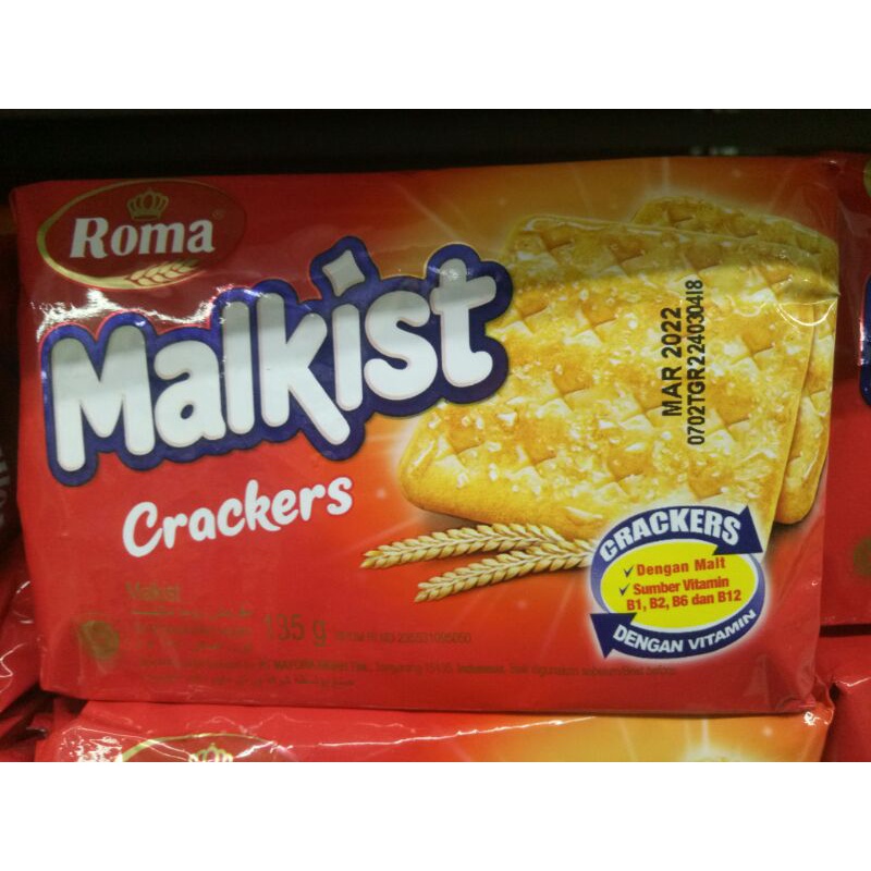 

ROMA Malkist Crackers 135gr